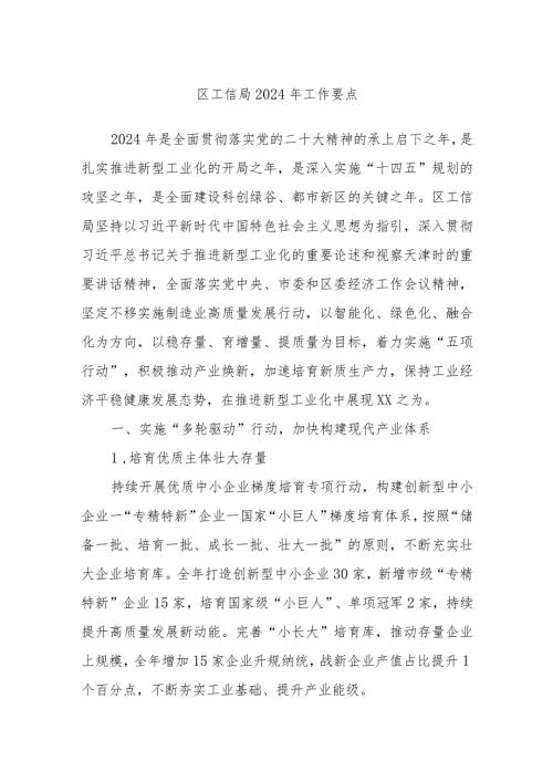 区工信局2024年工作要点.docx