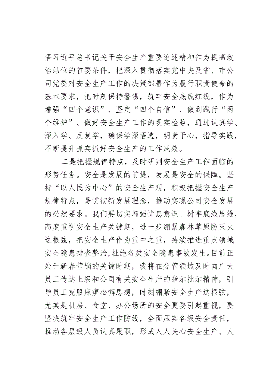 国企党委会学习研讨材料（关于安全生产、巡视整改）(1).docx_第2页