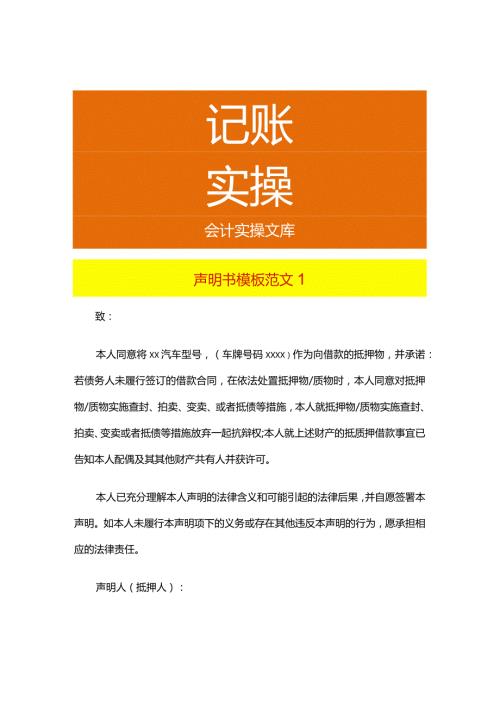 声明书模板范文.docx