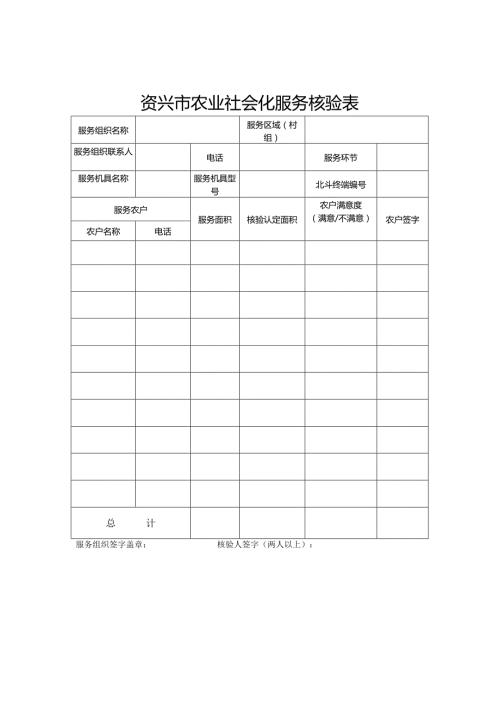 资兴市农业社会化服务核验表.docx