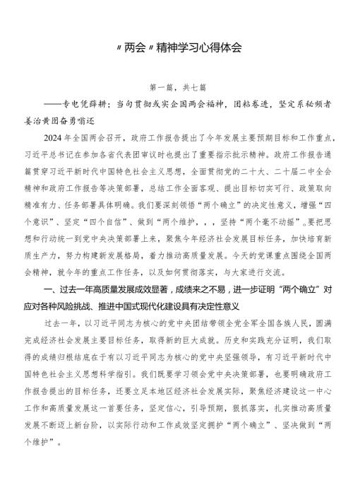 “两会”精神学习心得体会.docx