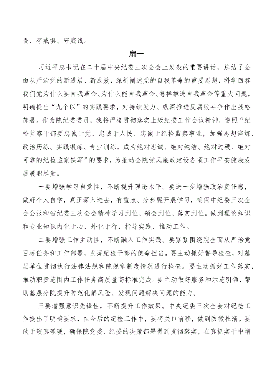 “二十中央纪委三次全会精神”研讨发言材料、心得.docx_第2页