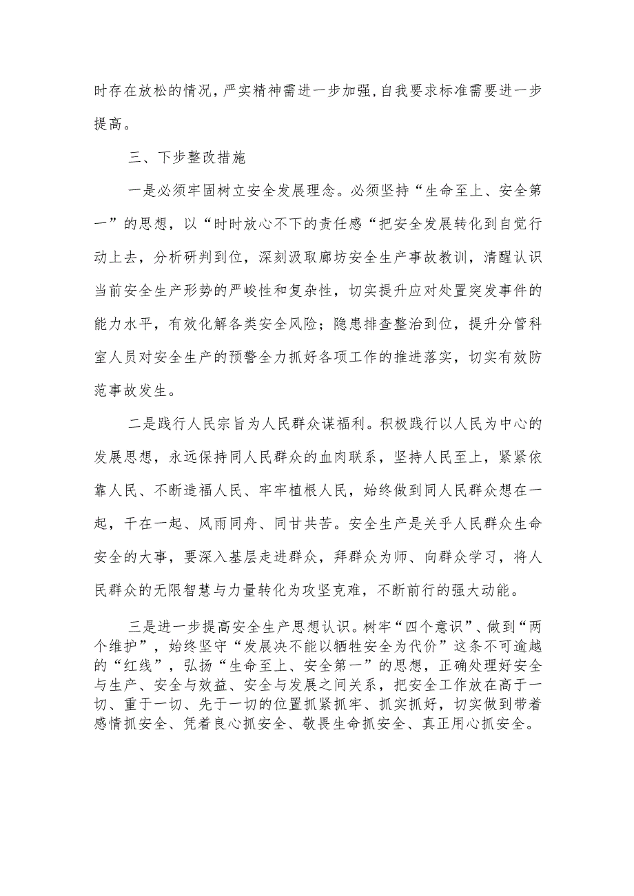 安全生产专题个人检查剖析发言提纲.docx_第3页