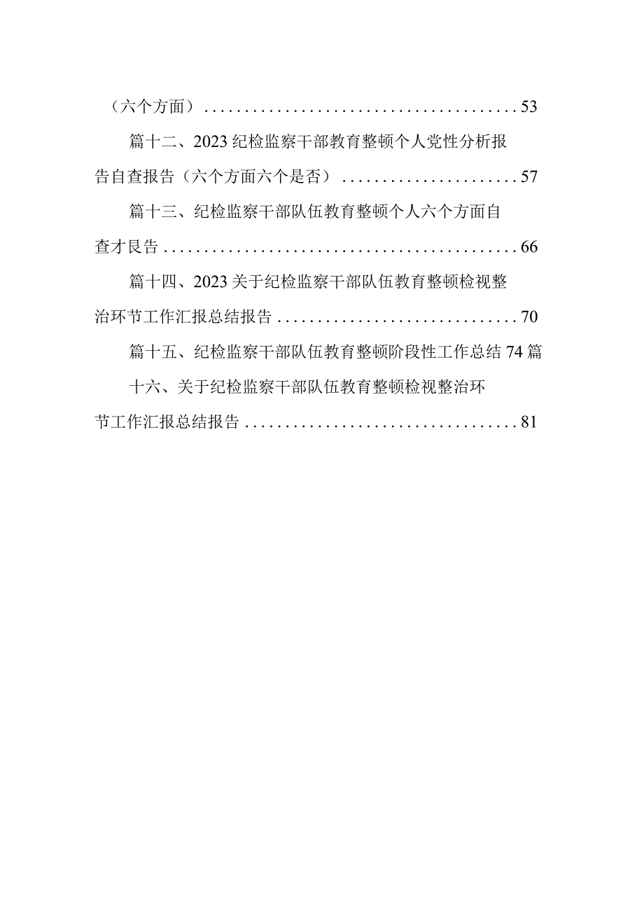 2023年纪检监察干部队伍教育整顿工作总结报告（共16篇）.docx_第2页