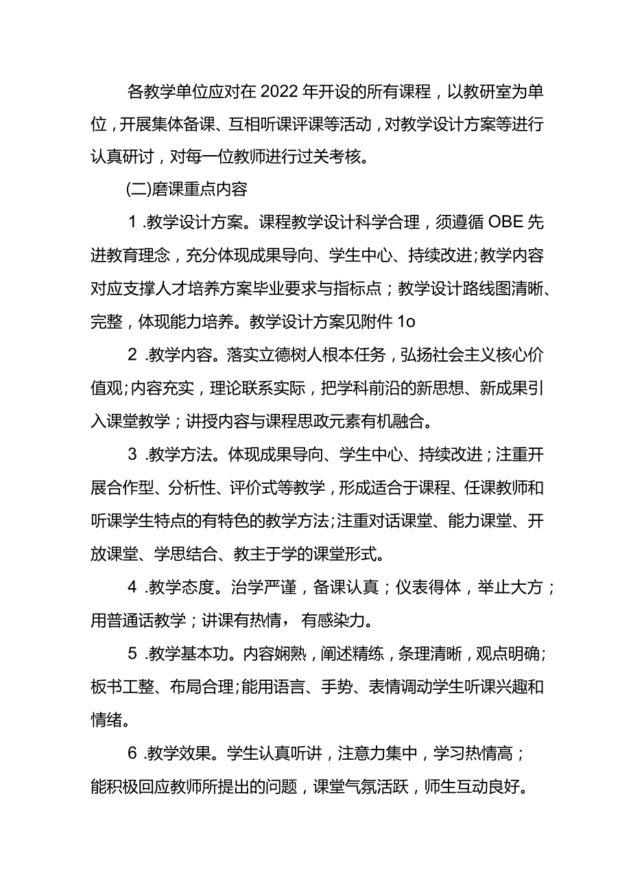XX学院2022年开展研课磨课活动实施方案.docx_第2页