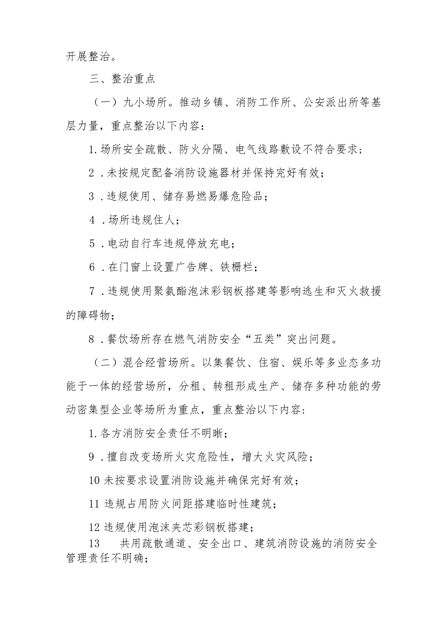 全县消防安全集中除患攻坚大整治行动工作方案.docx_第2页