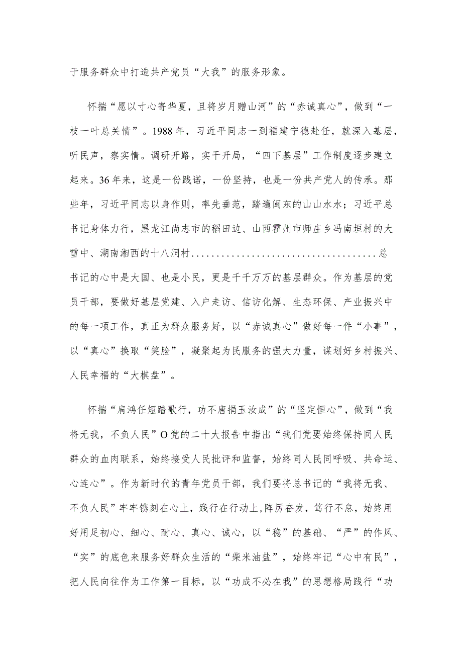 基层党员干部学习《必须坚持人民至上》心得体会.docx_第2页