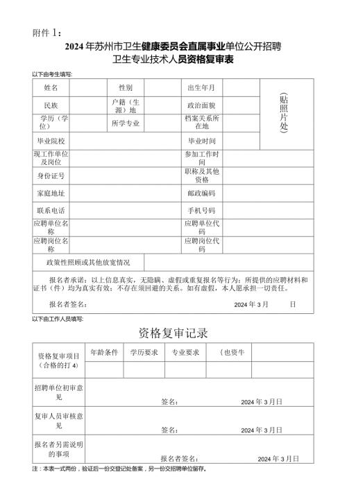 苏州市市属事业单位第二次公开招聘工作人员.docx
