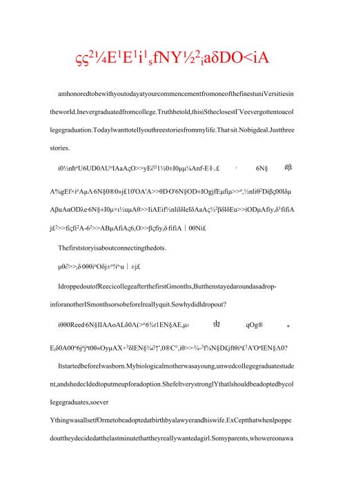 乔布斯斯坦福演讲稿中英文.docx