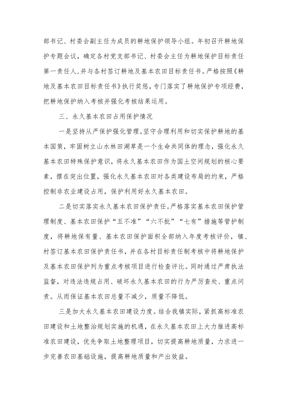 2023耕地保护责任目标履行情况的自查报告.docx_第2页