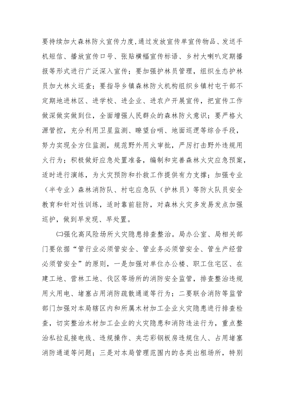 XX县林草行业冬火灾防控工作方案.docx_第2页