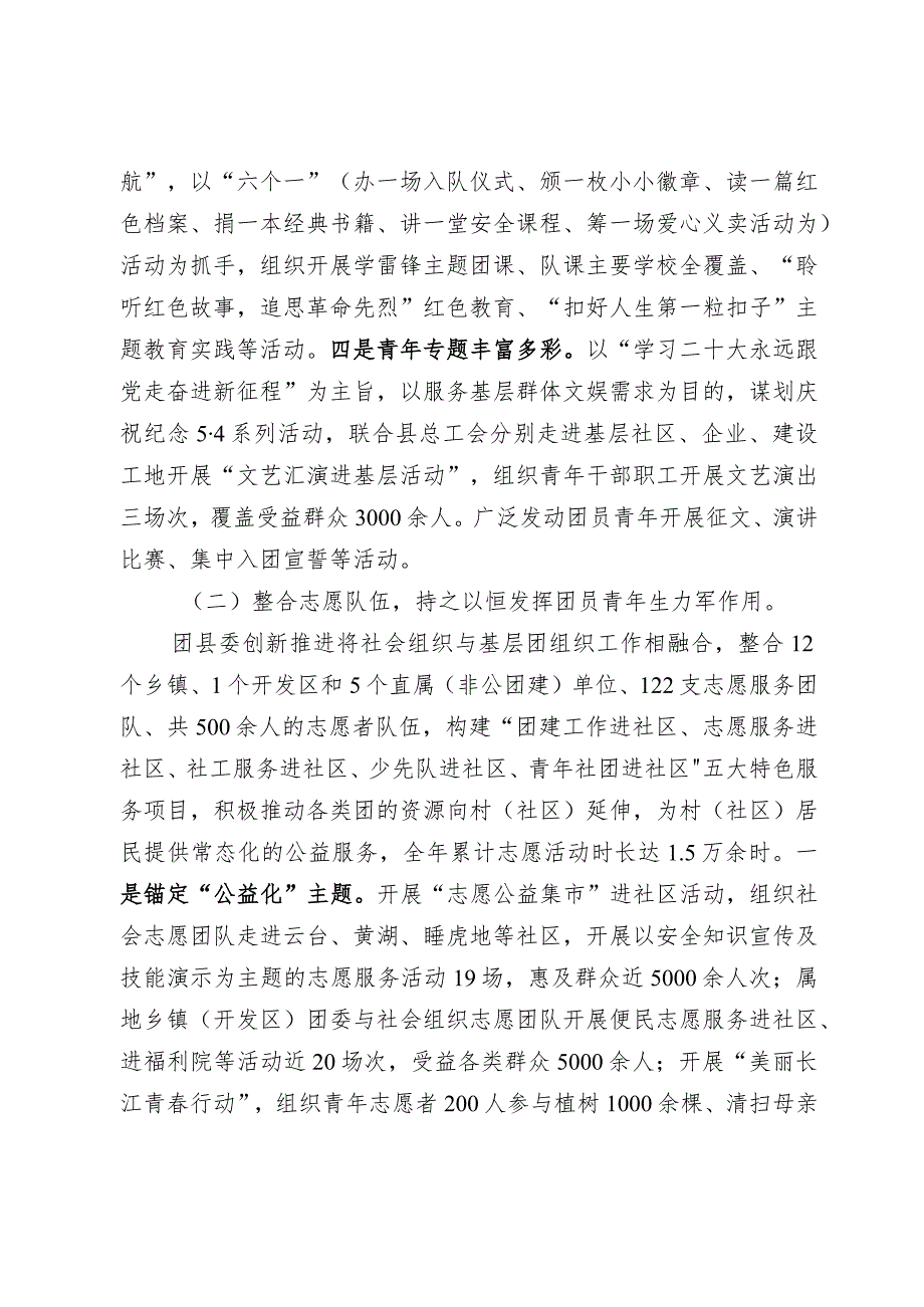 共青团2023工作总结及2024年工作谋划.docx_第2页