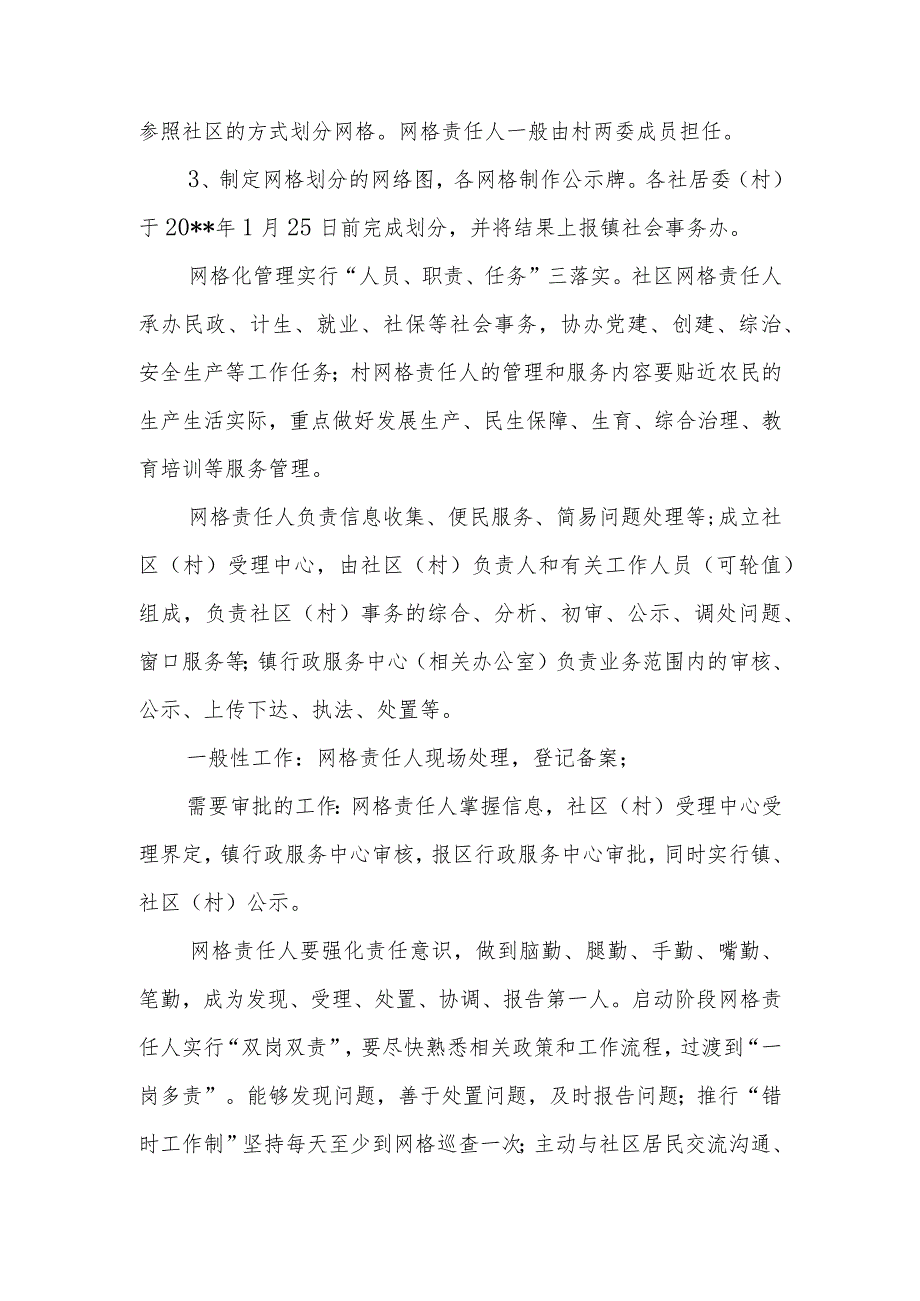 2024社区（村）管理网格化管理实施方案.docx_第2页