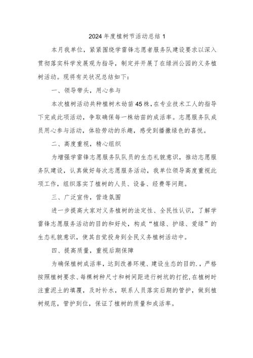 2024植树节活动总结1.docx