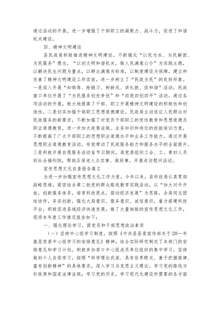 宣传思想文化自查报告（精选3篇）.docx_第3页