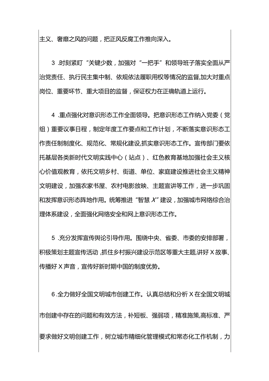 2024医院党风廉政和反腐败工作计划.docx_第3页