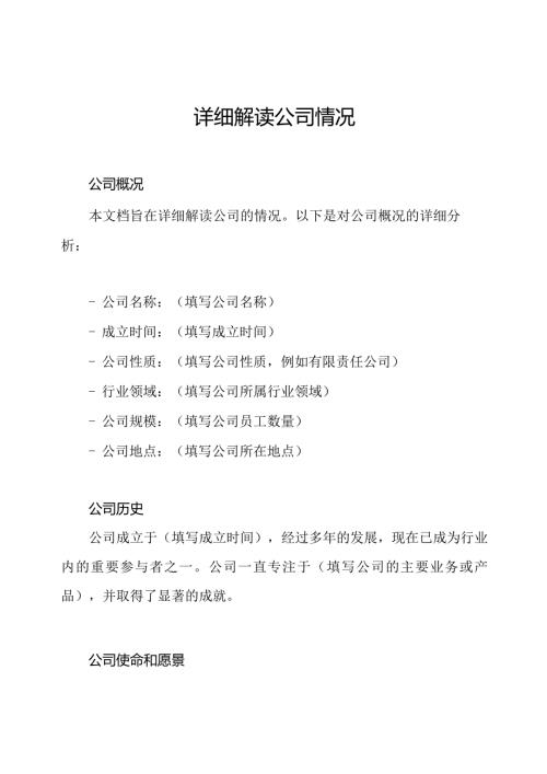 详细解读公司情况.docx