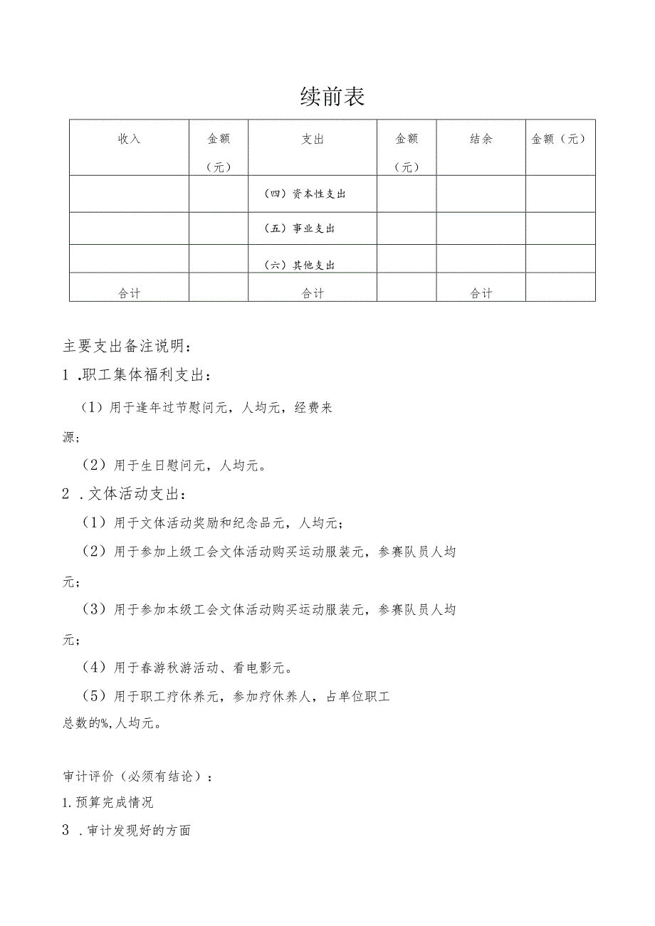 审计报告表模板.docx_第2页