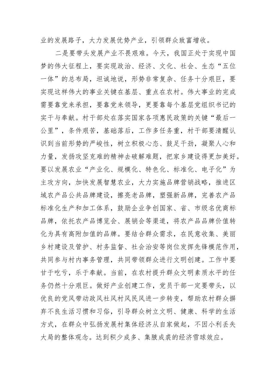 2024年书记讲党课专题党课讲稿范文五篇（精选版）.docx_第3页