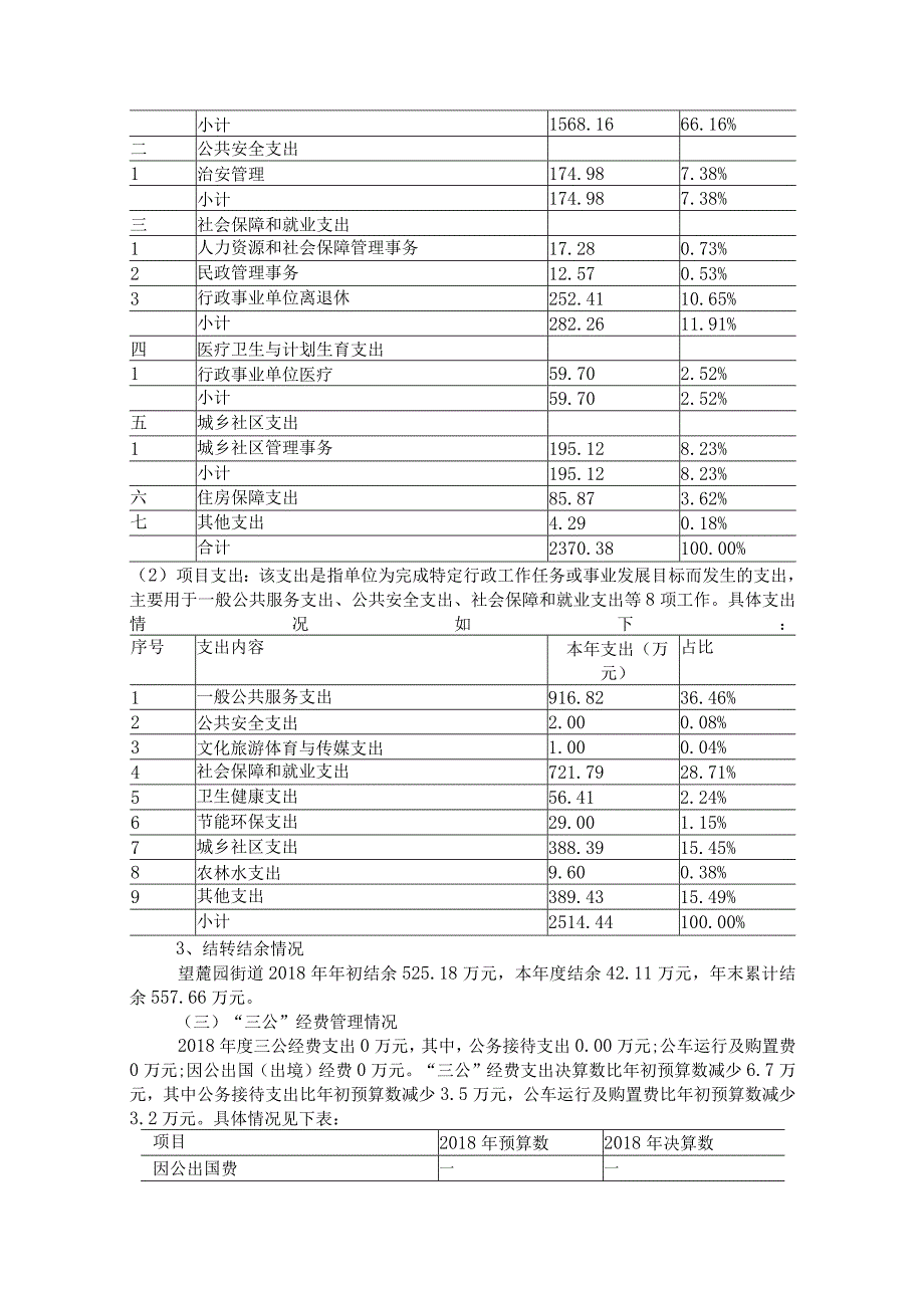 长沙市开福区望麓园街道办事处部门整体支出绩效自评报告.docx_第2页