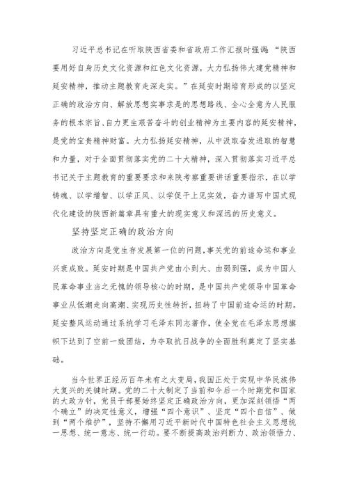 从延安精神中汲取智慧和力量心得体会.docx