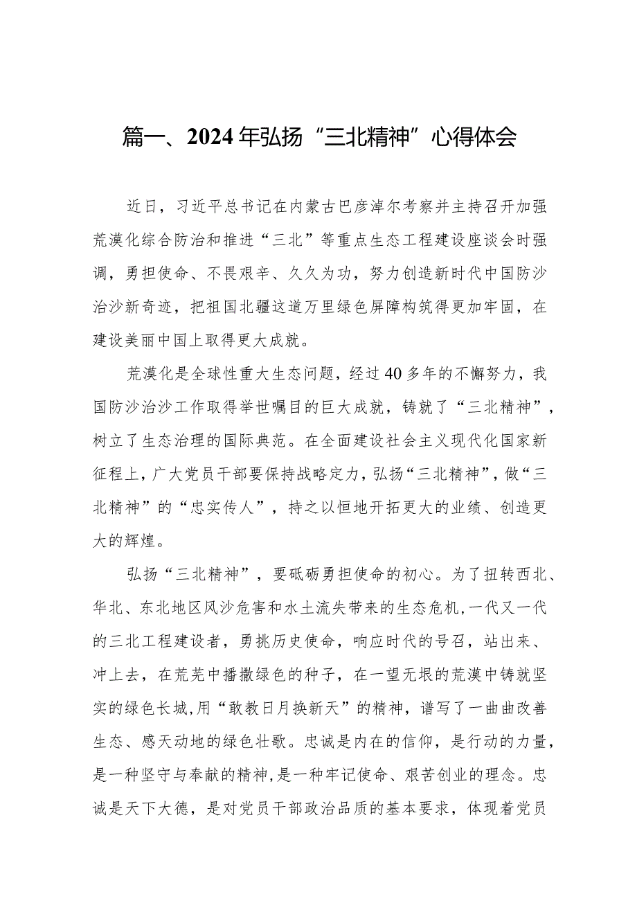 2024年弘扬“三北精神”心得体会（共15篇）.docx_第3页
