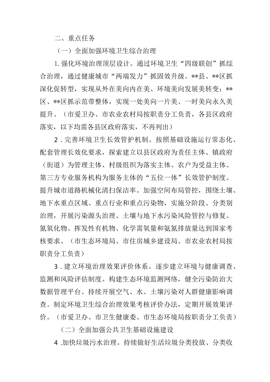 市深入开展爱国卫生运动五年行动方案.docx_第2页