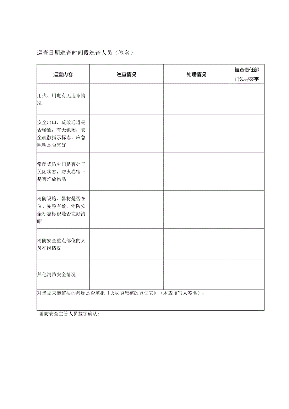 本6每日防火巡查记录本1.docx_第2页