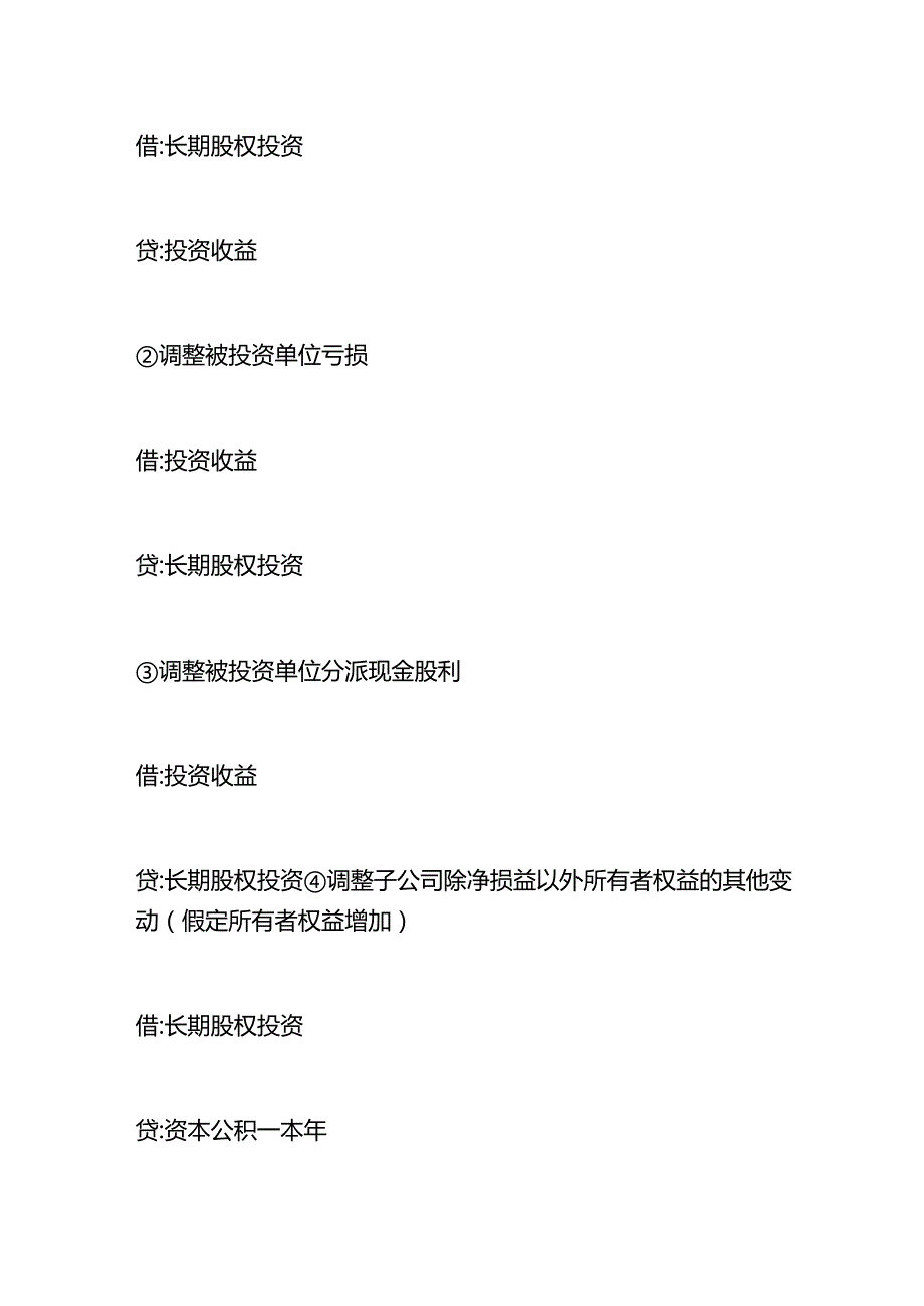 记账实操合并报表权益法调整分录的会计处理.docx_第3页
