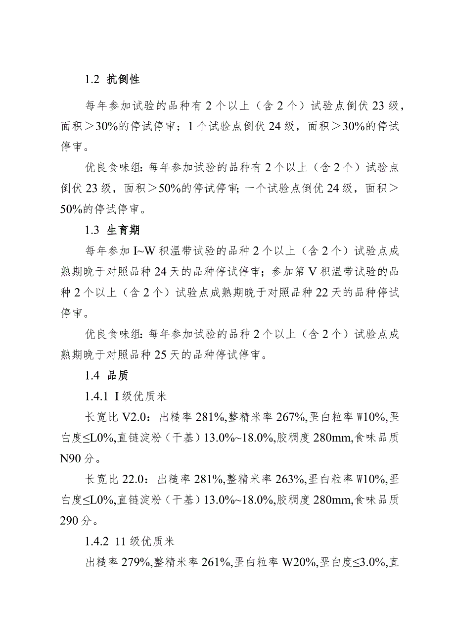 黑龙江省水稻品种审定标准（2024年修订）（征.docx_第2页