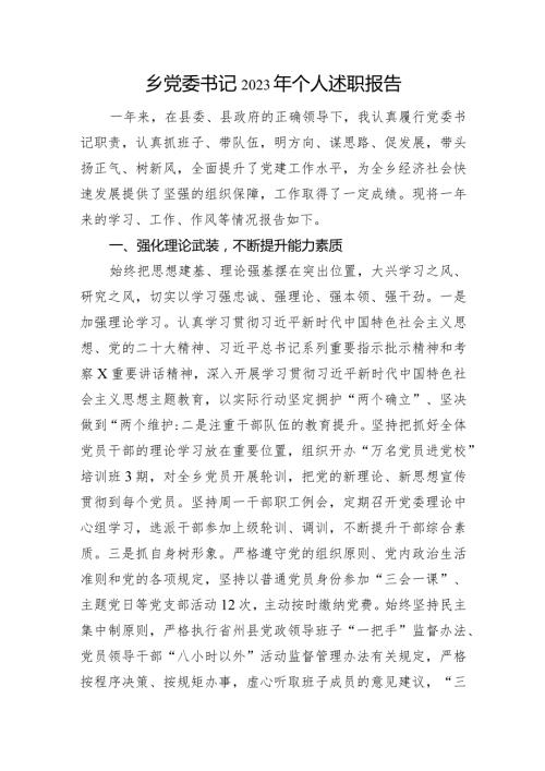 乡党委书记2023年个人述职报告(1).docx