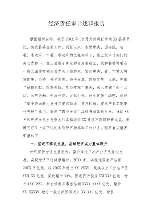 经济责任审计述职报告.docx