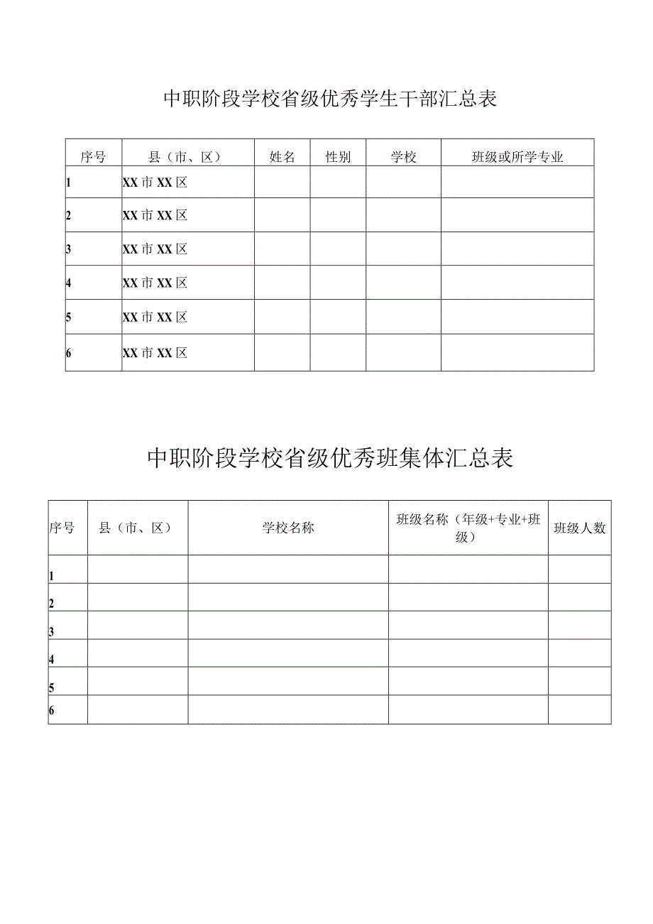 XX区职业中等专业学校关于202X学学生评优（省级）结果公示（2024年）.docx_第3页