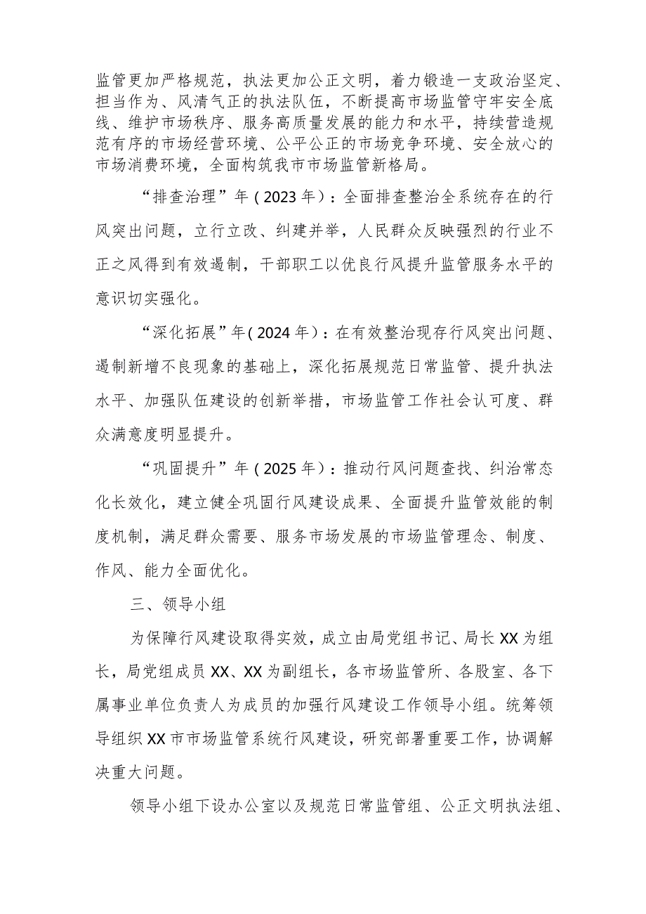 XX市市场监管系统行风建设三年攻坚专项行动实施方案.docx_第2页
