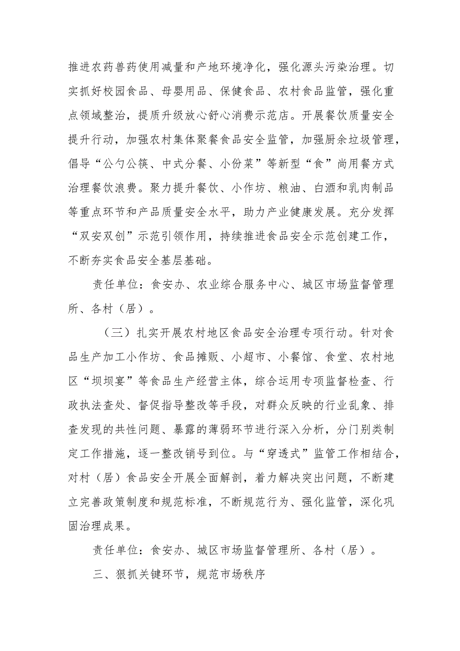 XX镇2024食品安全工作计划.docx_第3页