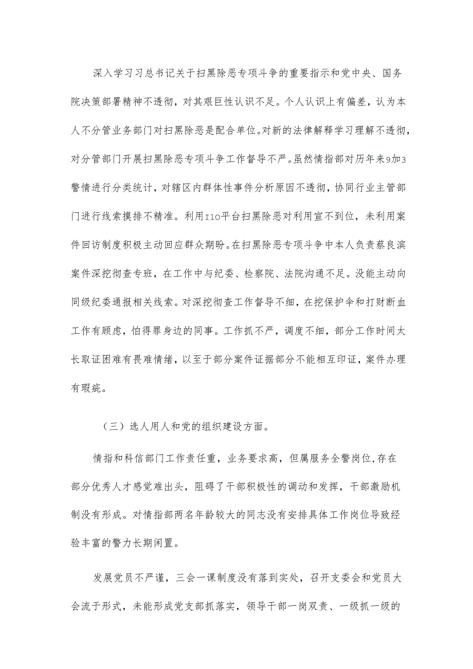2024巡察整改个人对照材料5篇.docx_第3页