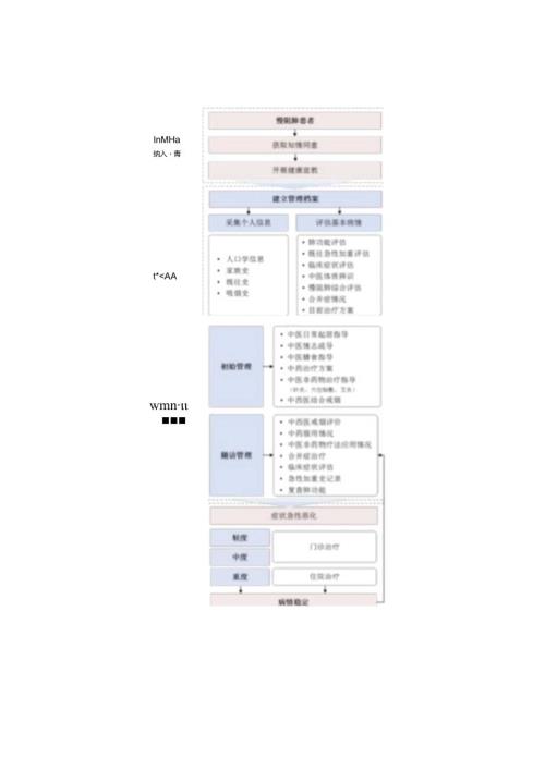 慢阻肺中医健康管理流程、评估表、效果评价表.docx