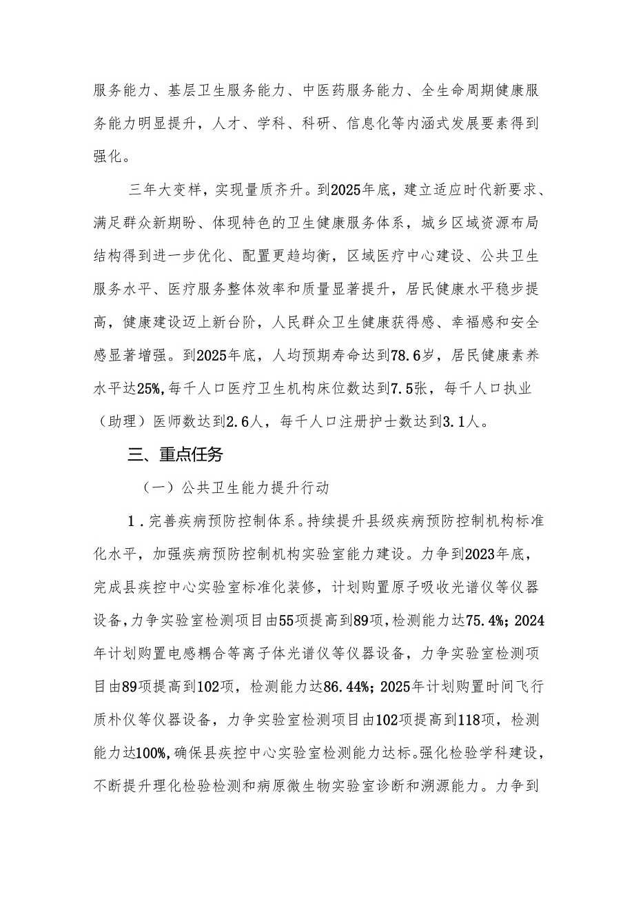 新时代卫生健康服务能力全面提升三年行动计划.docx_第2页