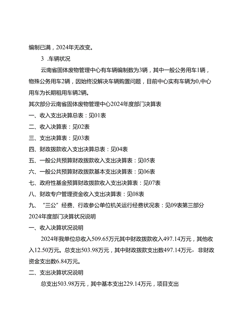 云南固体废物管理中心2024部门决算.docx_第2页