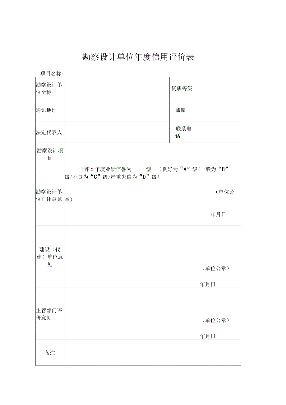 附件1 参建单位信用评价表.docx_第1页