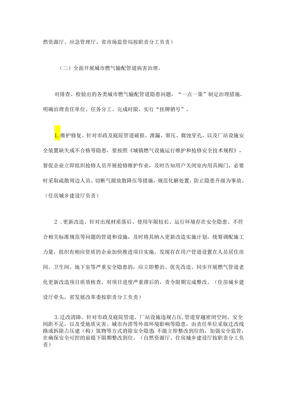 四川省城市燃气管道“带病运行”问题专项治理方案.docx_第2页
