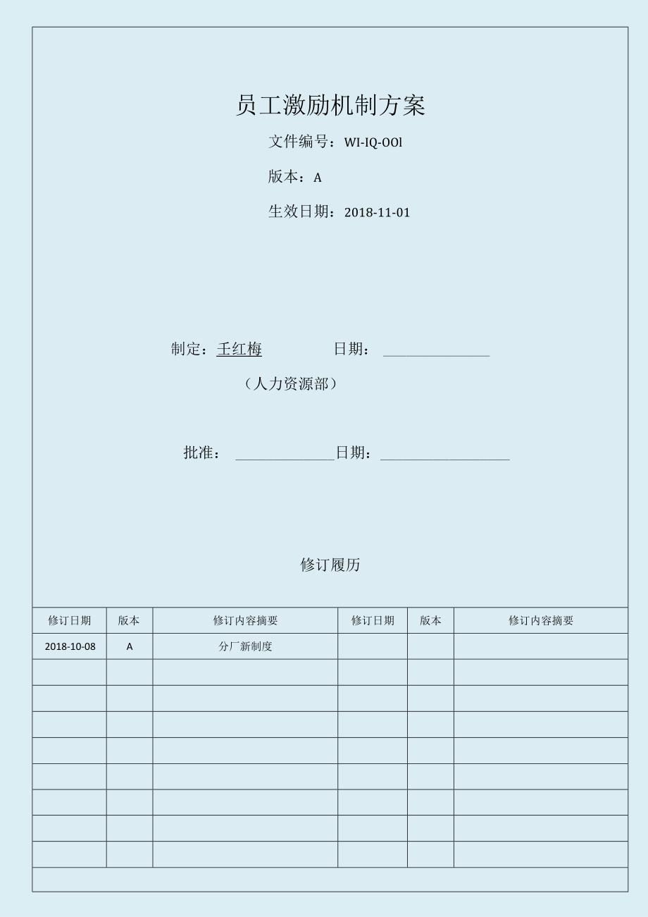 001员工激励机制方案.docx_第1页