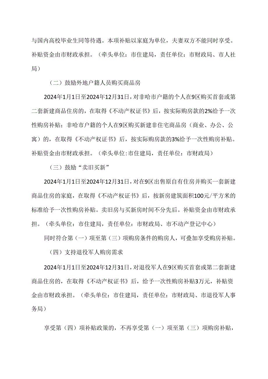 关于进一步推动哈尔滨市房地产市场平稳健康发展的若干措施（2024年）.docx_第2页