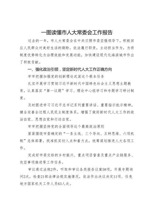 一图读懂市人大常委会工作报告.docx