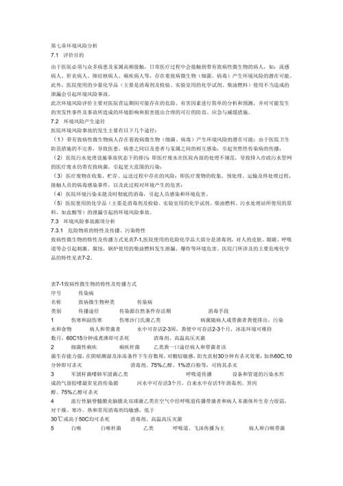 医院环境风险分析.docx