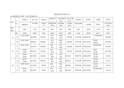 体能测试标准及测试方法.docx