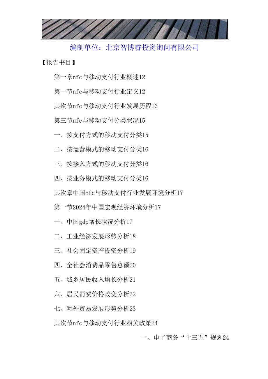 中国nfc与移动支付行业市场深度调研及投资预测报告20242025年.docx_第2页