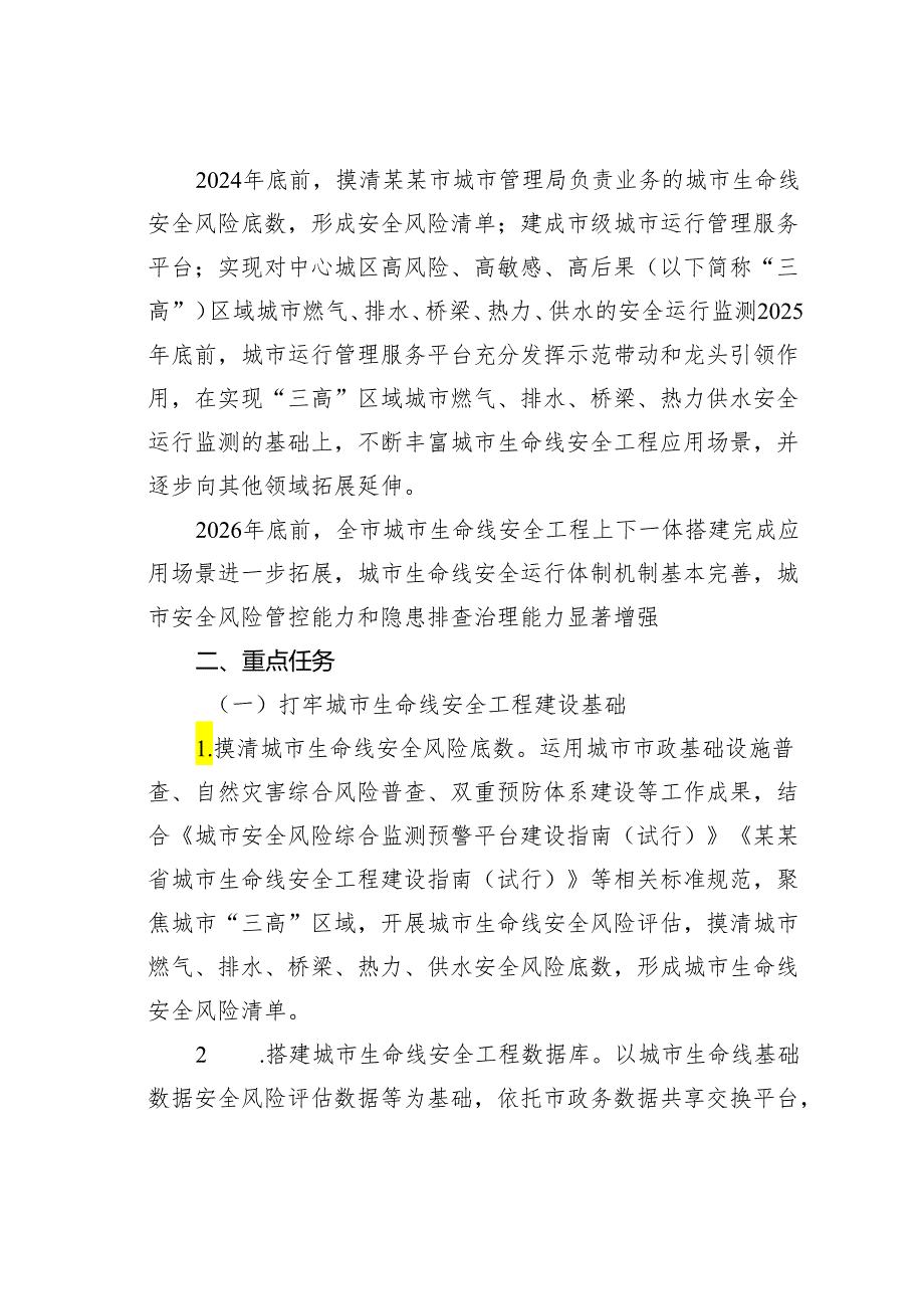 某某市城市管理城市生命线工程专项行动实施方案.docx_第3页