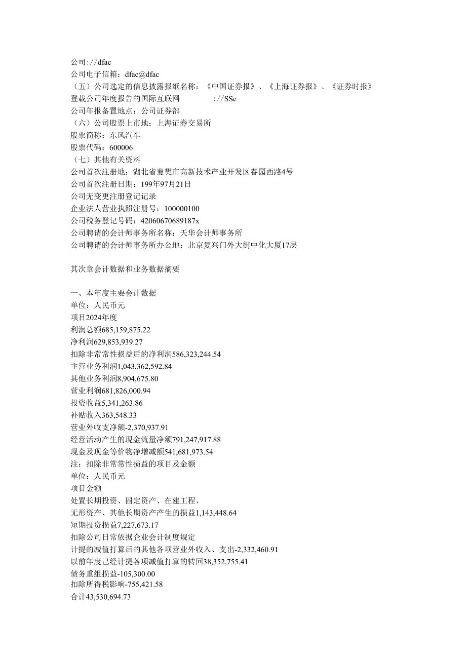 东风汽车股份有限公司2024年报告.docx_第2页