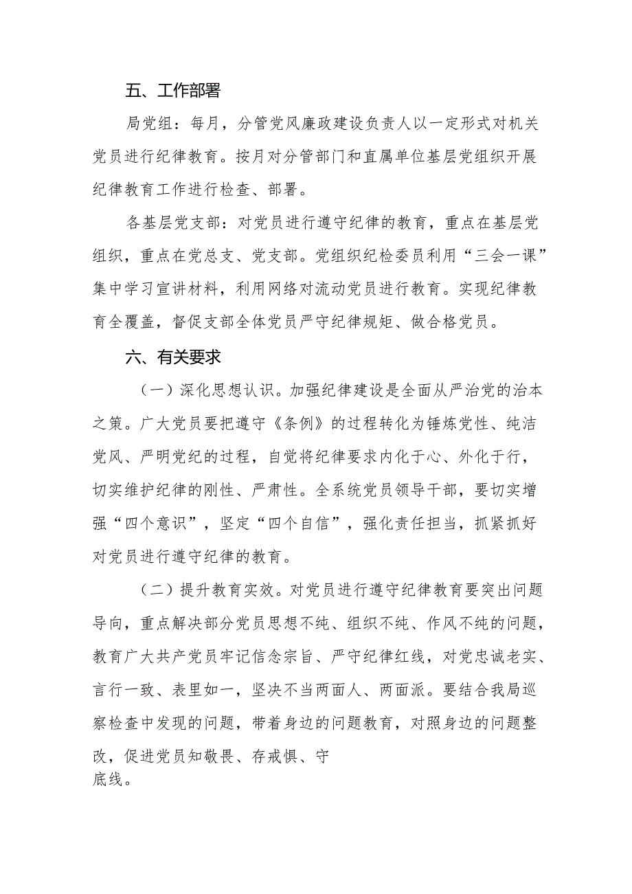 关于开展2024年党纪学习教育工作实施方案二十一篇.docx_第2页